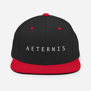 Aeternis Font Logo Snapback Hat